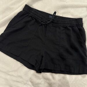 J. Crew black linen/viscose casual Shorts